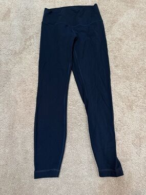 Lululemon Wunder Under Leggings in Navy